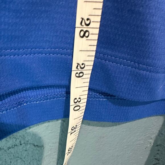 Nike Dri-Fit Size XXL Royal Blue Polo Swoosh Golf Casual Work Office Easy Care - Picture 4 of 7